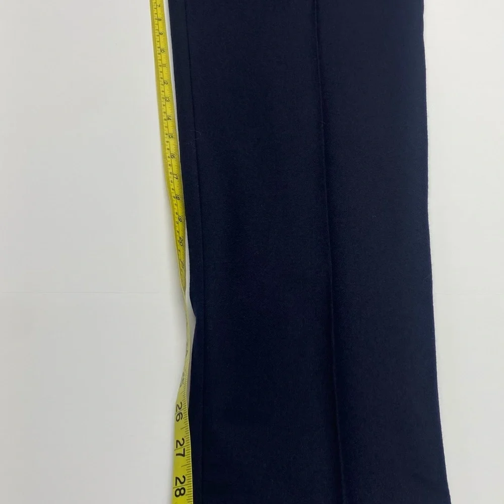 Harve Benard Women’s Navy Blue Wool Pants 14 Lined Side Zip/Button Closure NWT - Picture 12 of 14